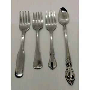 Oneida Community Child’s Feeding Spoon Stainless Steel - 3 Children's Forks